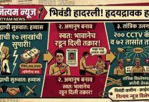 “विश्वास कोणावर ठेवायचा? ज्याने स्वतः भावाच्या खुनाची तक्रार दिली, तोच निघाला मुख्य सूत्रधार! भिवंडी ग्रामीणमधील काळीज गोठवणारी घटना…” Infographic of Bhiwandi Ganeshpuri brother murder case over land dispute for 10 lakh supari by Nityam News.